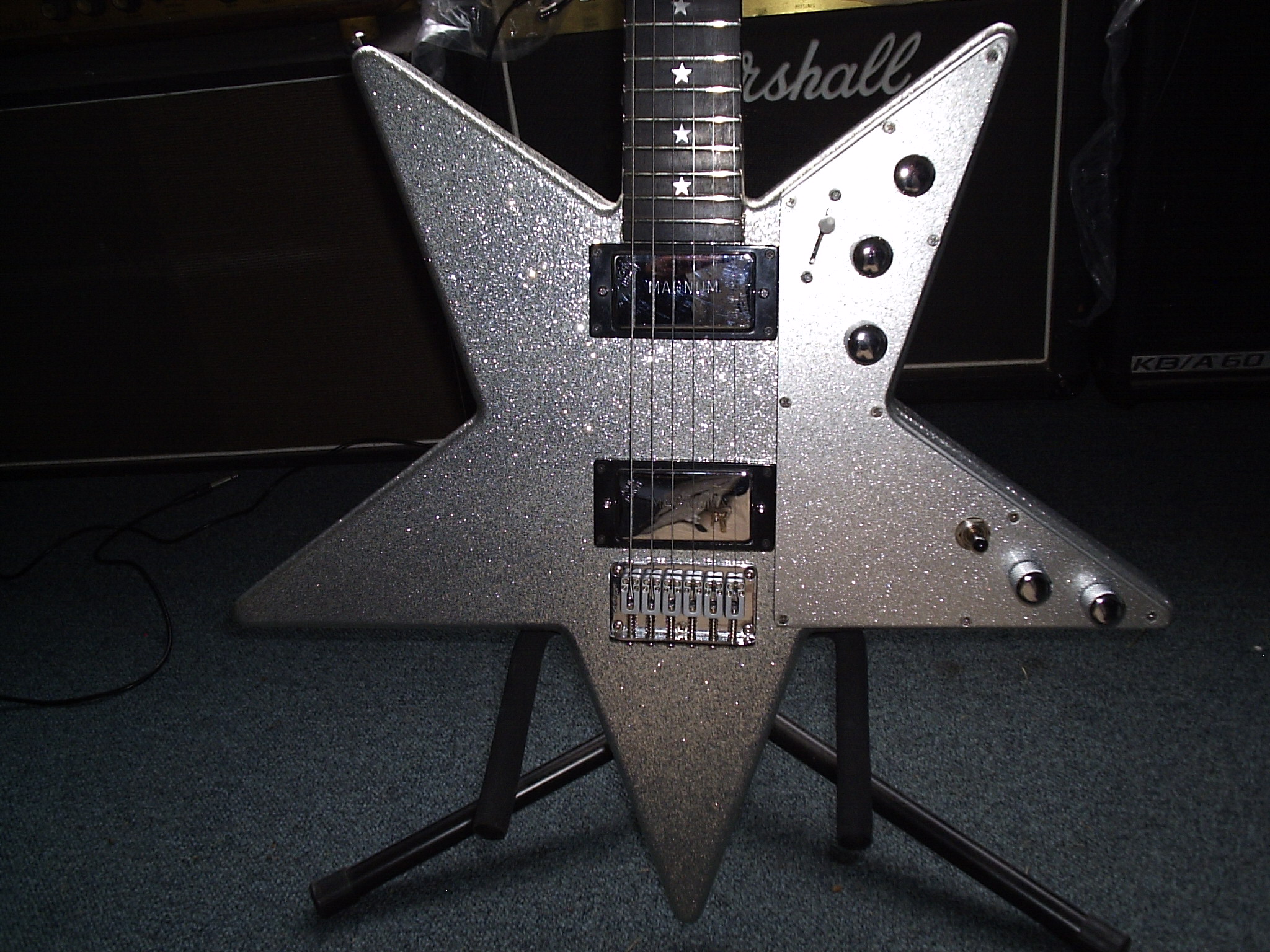 John Birch Star Guitar (Glitter Band) Johns Guitars